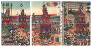 東京神田祭礼之図