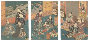Toyokuni III / Kabuki Actors Print [役者絵]