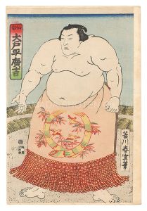 Sumo-e: O'tohira Hirokichi from Sendai