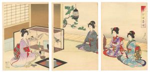 Chikanobu / A Rough Sketch of Tea Ceremony [茶の湯略図]