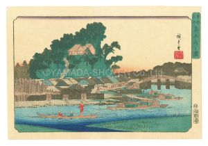 Hiroshige I / Famous Places in the Eastern Capital / View of Matsuchiyama [東都名所　真土山之図]