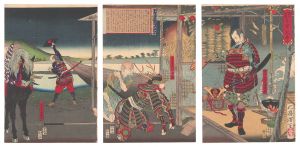 Yoshitoshi / Chronological Record of the Rule of the Tokugawas / Lord Ieyasu [徳川治績年間紀事　初代安国院殿家康公]