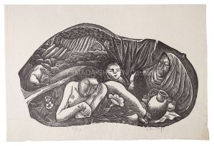 Kitagawa Tamiji / Nude Woman at Taxco