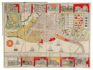 Unknown / Newly Selected Complete Map of Yokohama [新撰横浜全図]
