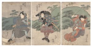 国貞初代「芝居絵」