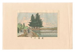 安治（探景）「東京真画名所図解　道灌山下」