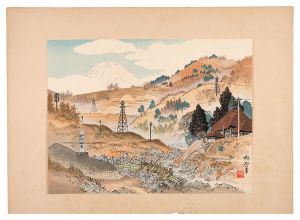 Jokata Kaiseki / The Sakawa River and Mount Fuji