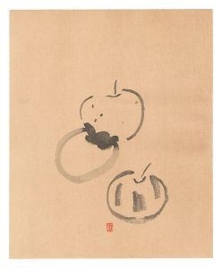 坂本繁二郎「果物（仮題）」