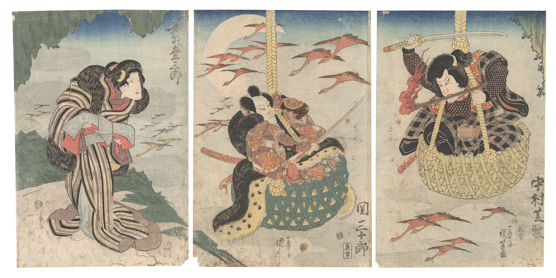 国芳「芝居絵」