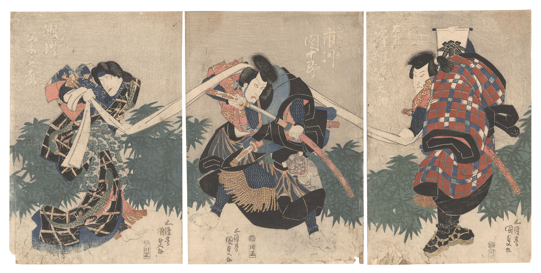 国貞初代「芝居絵」