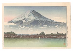 朝の富士 河口湖