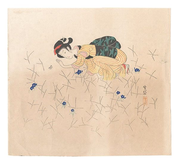 小村雪岱「虫」