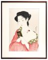Woman Applying Make-up【Reprodu......