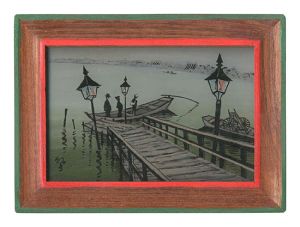 Yamataka Noboru / Glass painting: Matsuchi Ferry