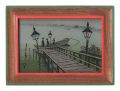 Glass painting: Matsuchi Ferry