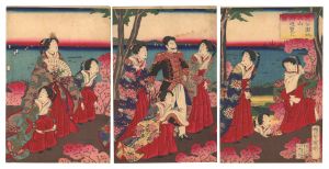 Kuniaki II / An Imperial Excursion to Maruyama in Shiba Park [芝公園地丸山 御遊覧之図]