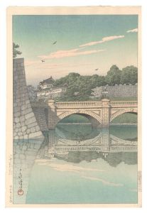 二重橋の朝