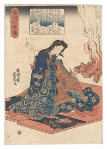 国芳「賢女烈婦伝　山吹御前」