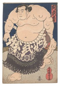 相撲絵　阿武松