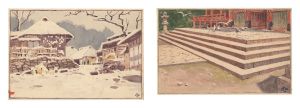 自筆風景画