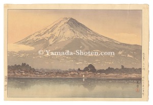 朝の富士 河口湖
