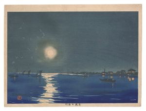 月夜の品川