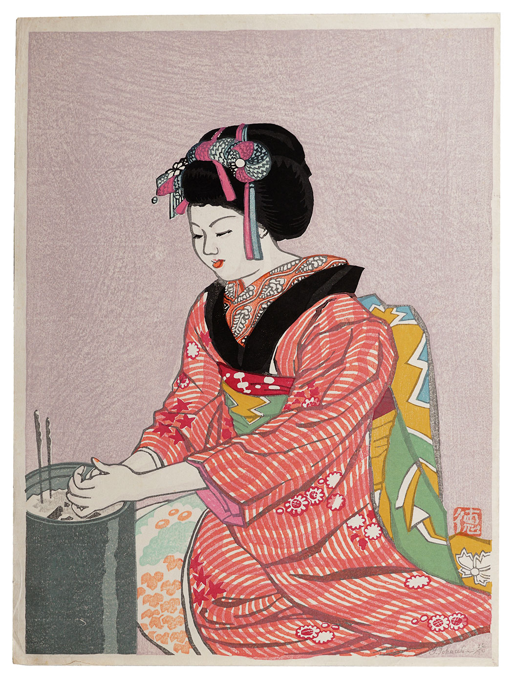 Tokuriki Tomikichiro “Maiko (tentative title)”