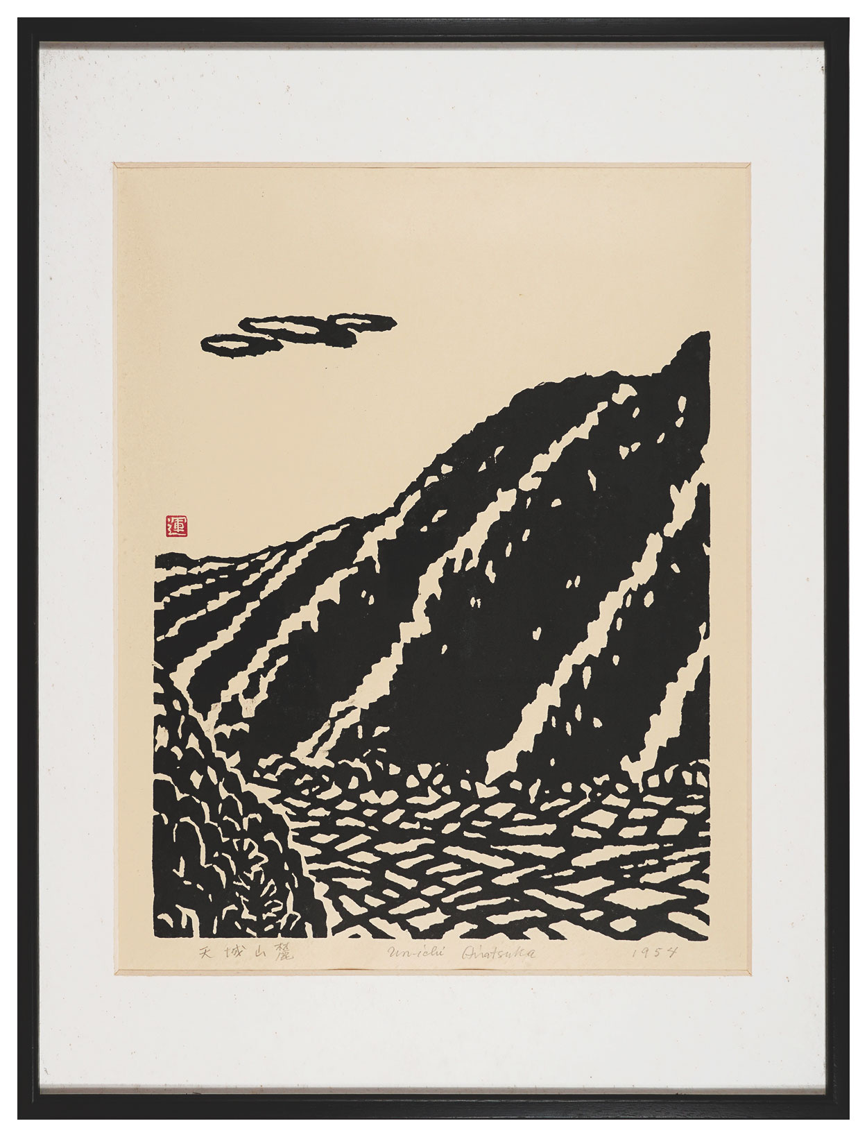 Hiratsuka Unichi “Foot of Mount Amagi”