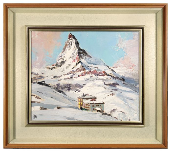 Adachi Shinichiro “Matterhorn in early spring”