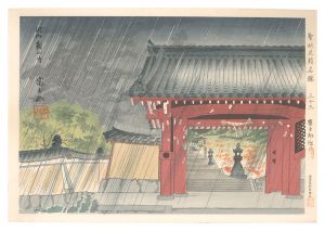 聖地史蹟名勝　卅三　河内観心寺夏雨