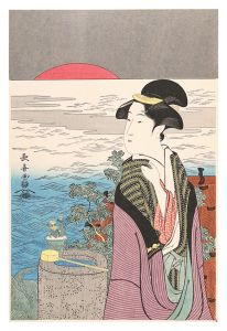 Choki / Sunrise on New Year's Morning【Reproduction】 [四季の美人　初日の出【復刻版】]