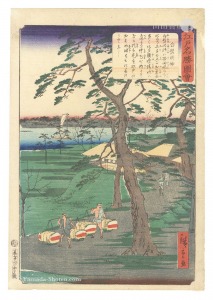 江戸名勝図会　白髭明神