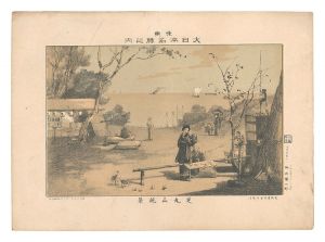 Katsuyama Shigetaro / Famous Places of Tokyo, Great Japan / Stunning View of Maruyama, Shiba [東京大日本名勝之内　芝丸山絶景]