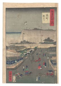 Eirin / Famous Places in Yokohama / Morning Mist at Honcho [横浜名所之内　本町朝きり]
