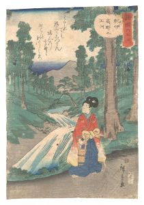 諸国六玉河　紀伊 高野之玉河