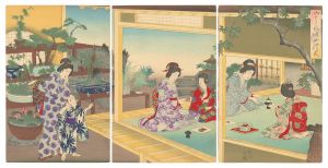 Chikanobu / Customs of Japan: Manners for Women [やまと風俗女礼式]