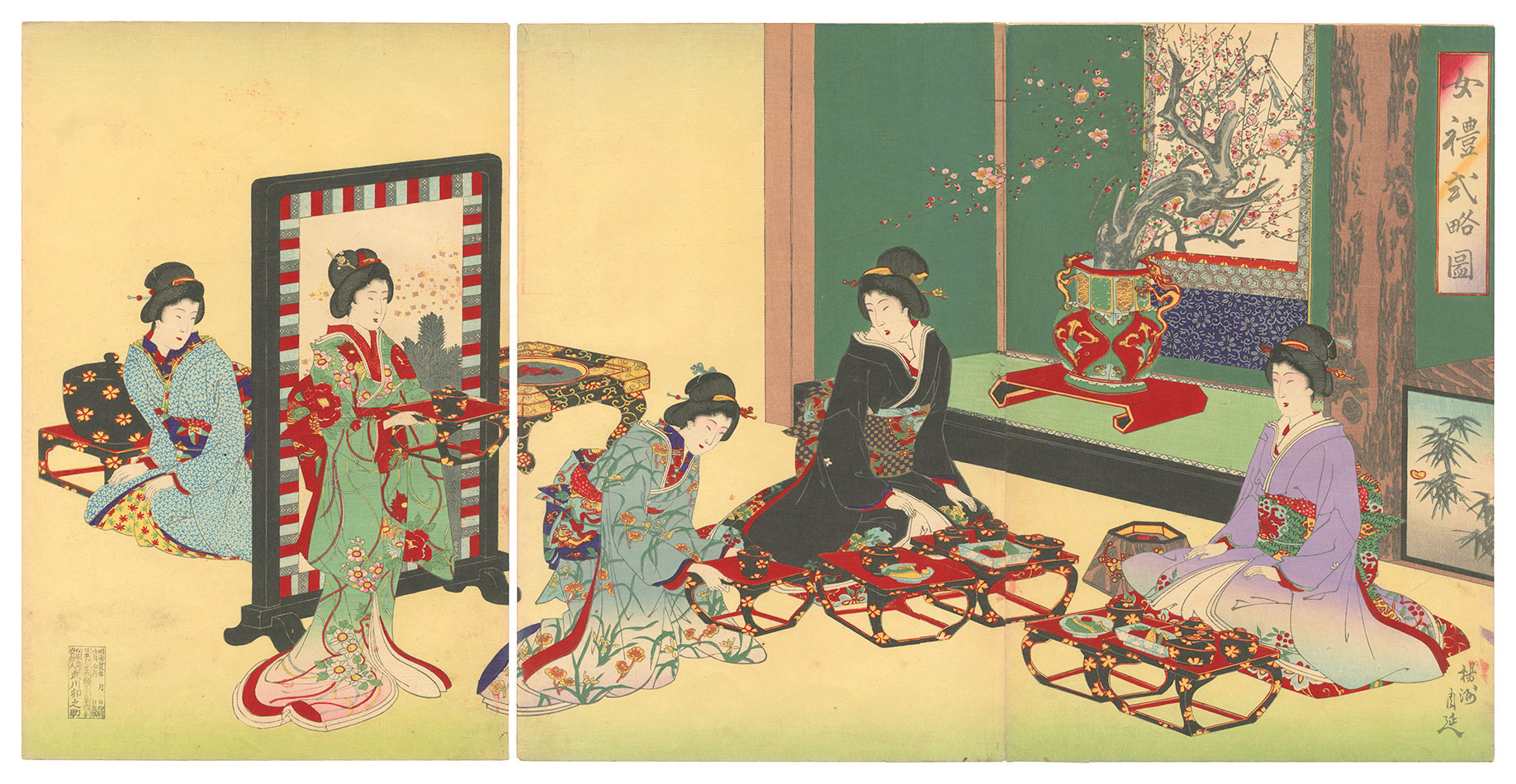 Chikanobu “Sketch of Manners for Women”