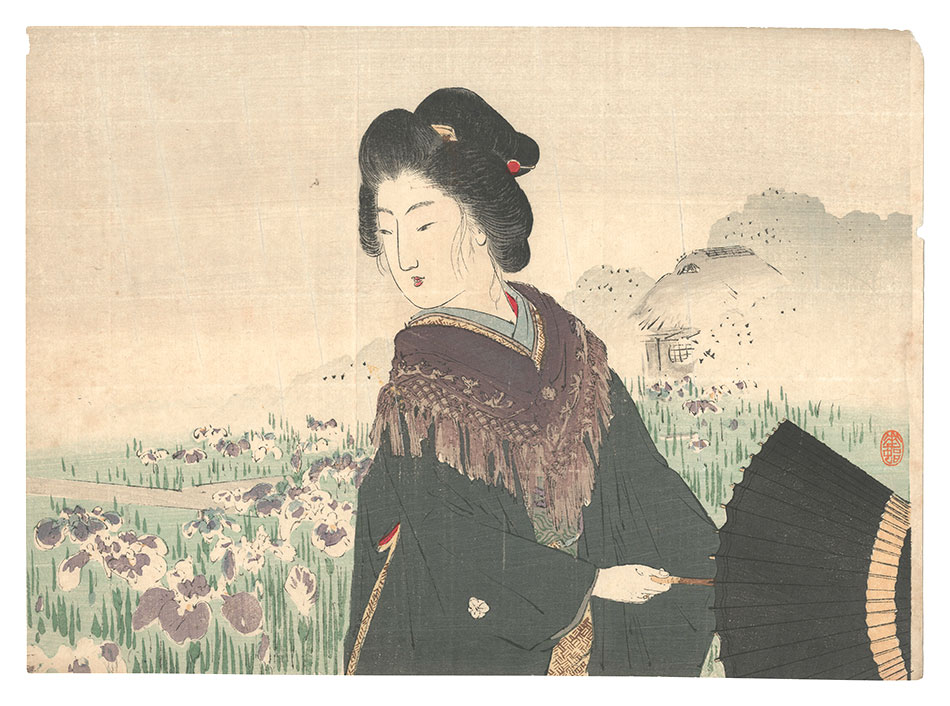 鈴木華邨「木版口絵」
