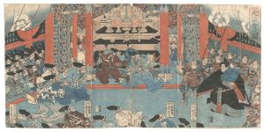 Yoshitora / The Great Ceremony [大法会之図]
