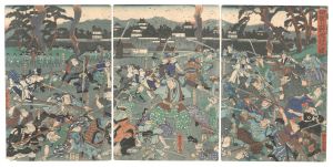 Yoshitora / Vengence at Iga Ueno [伊賀上野仇討之図]