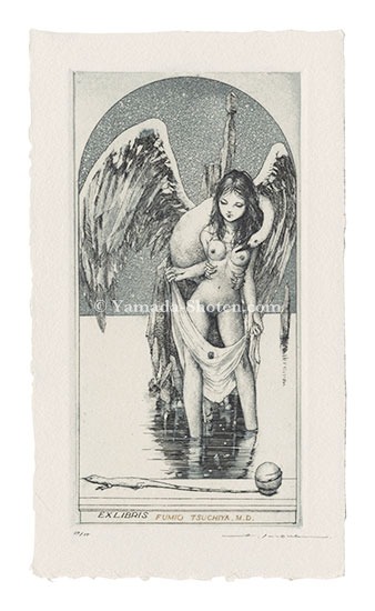 Alphonse Inoue “Ex Libris: Leda”
