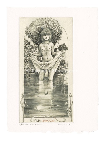 Alphonse Inoue “Ex Libris: Sablina II”