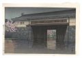 Spring Rain at Sakurada Gate