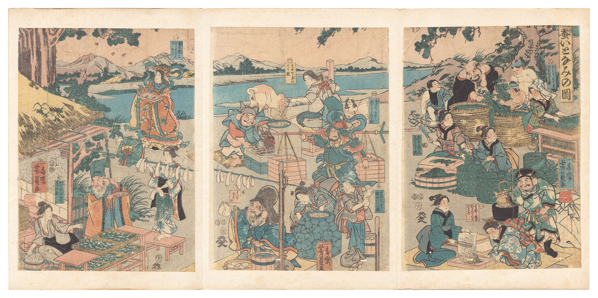 Yoshikazu “Silkworm Cultivation”