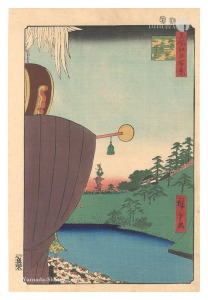 名所江戸百景　糀町一丁目山王祭ねり込
