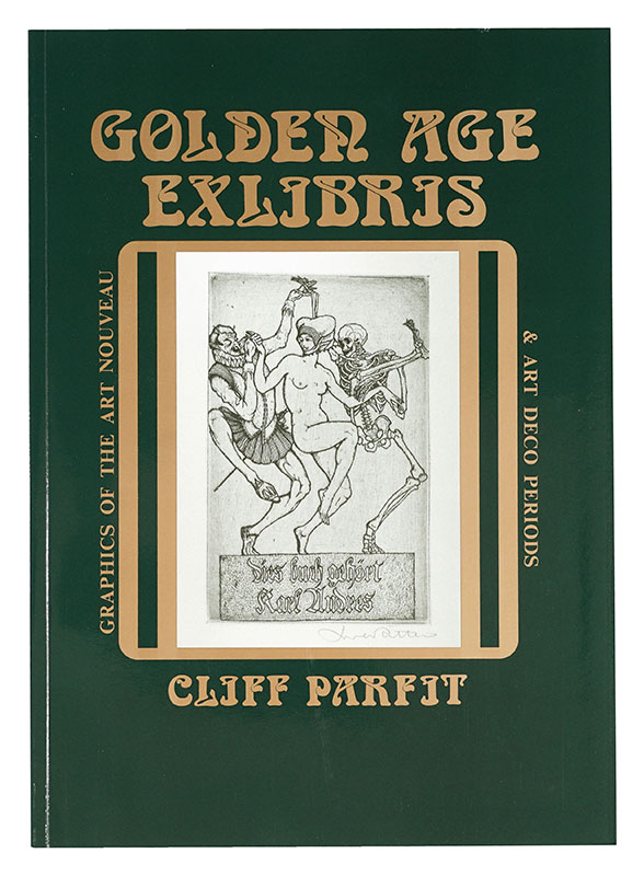 “Golden Age Exlibris” written by Cliff Parfit, supervised by Nippon Exlibris Association