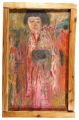 Woman Wearing a Kimono