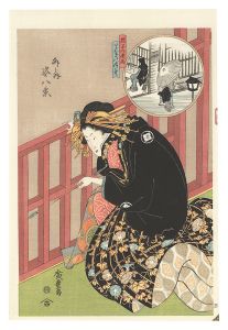 <strong>Hiroshige</strong><br>Eight Views of Figures Inside ......