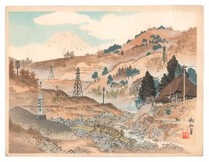 Jokata Kaiseki / The Sakawa River and Mount Fuji