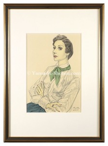 Fujita Tsuguharu (Leonard Foujita) / Portrait of Mrs. Conchita Montes
